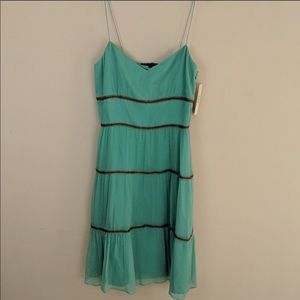 Teal/gold Antonio Melani Dress